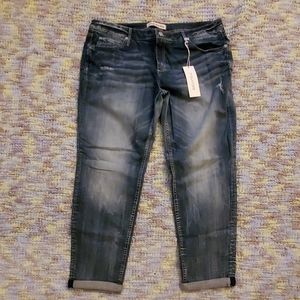 Maurice's Skinny True Blue jeans